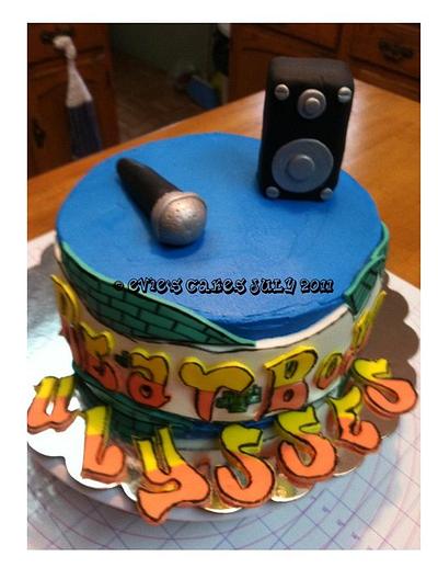 Beat Boy Cake - Cake by BlueFairyConfections