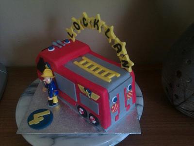 Fireman Sam Cake - Cake by Safron