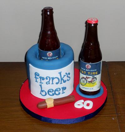 A Little Amber Ale Anyone? - Cake by Pamela Sampson Cakes