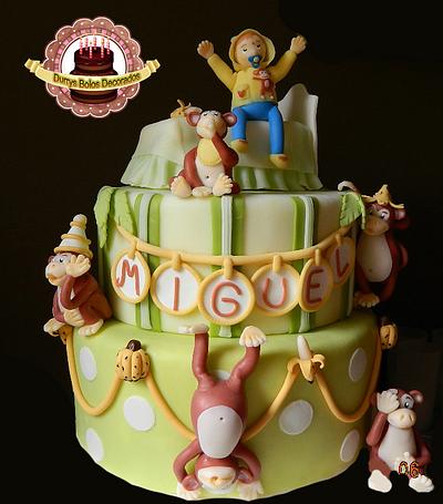 Monkey Cake - Cake by Durrysch Bolos Decorados