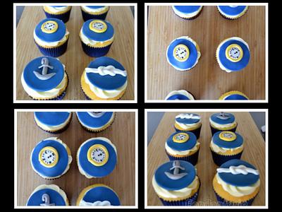 Sail cupcakes - Cake by Fondanterie