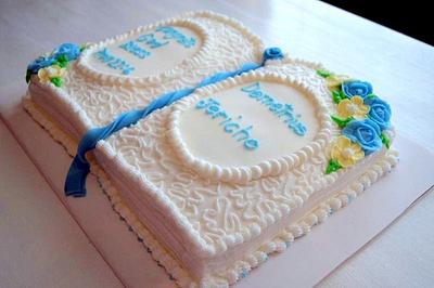 Christening cake - Cake by Sylvia Cake