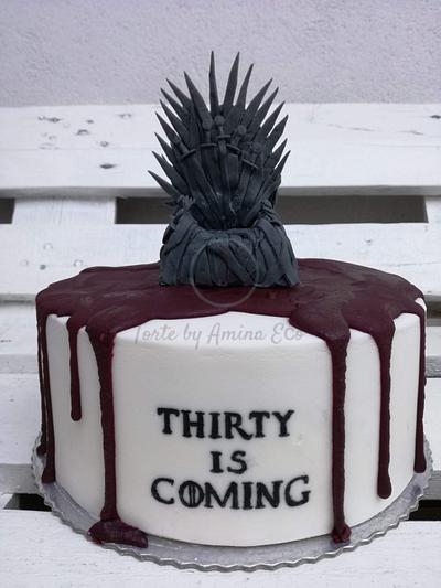 Thirty is coming... - Cake by Torte by Amina Eco