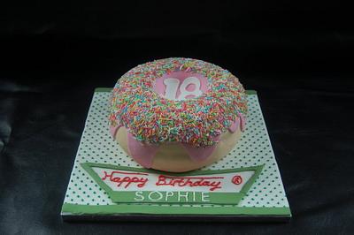 Doughnut Cake - Cake by Ruth's Cake House