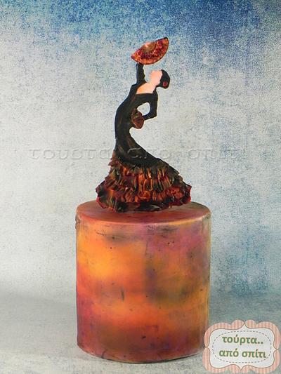 flamenco passion - Cake by Ioannis - tourta.apo.spiti