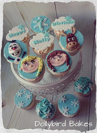 More frozen inspired cuppies - Cake by Dollybird Bakes