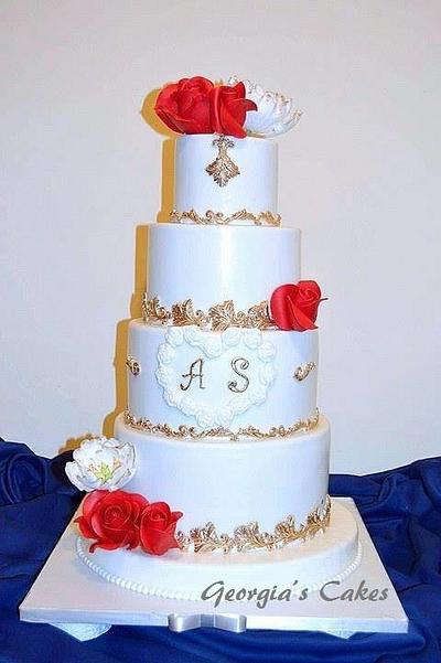 Wedding Cake  - Cake by Georgia´s Cakes 