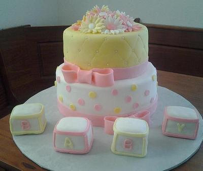 Baby shower Cake - Cake by Blanca