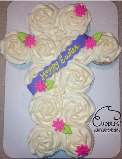 Easter Cross - Cake by Cuddles' Cupcake Bar
