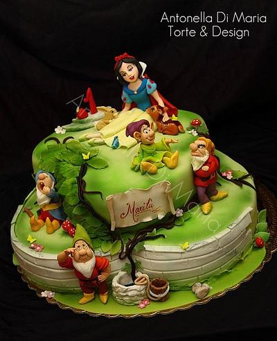 snow white cake - Cake by Antonella Di Maria