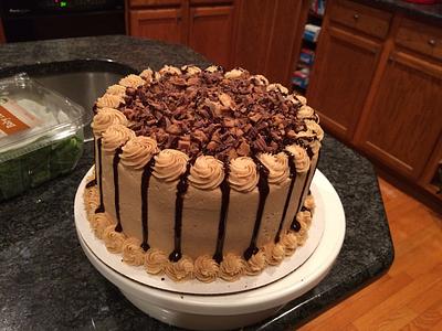 Chocolate Peanut Butter Cake - Cake by Laura Willey