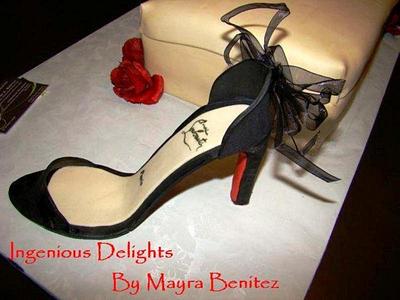 Louboutin Shoe Cake - Cake by Ingenious Delights