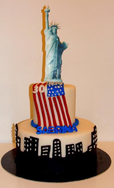 Love US, Love NY cake - Cake by Isis Patiss'Cake