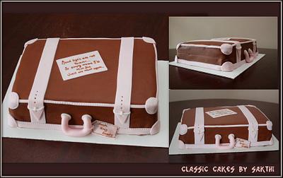 Suitcase cake - Cake by Classic Cakes by Sakthi
