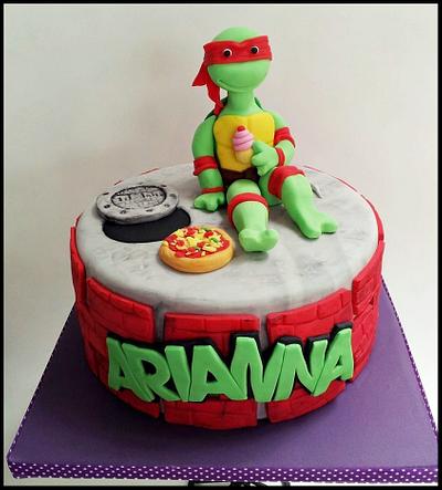Teenage mutant ninja turtles - Cake by Time for Tiffin 