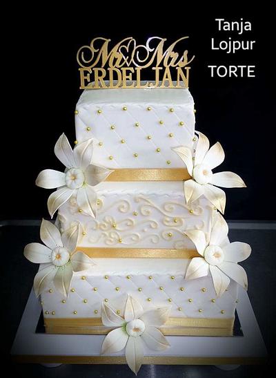 Wedding cake  - Cake by Tanja Lojpur 
