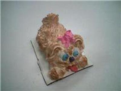 Puppy Dog  - Cake by Teresa Coppernoll