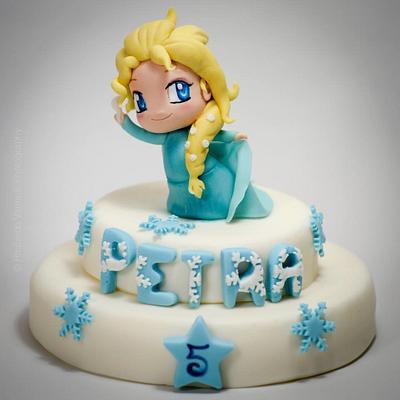 Elsa Kawaii - Cake by i dolcetti di Kerù