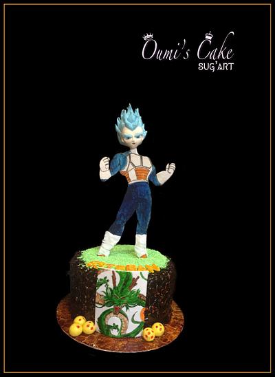 Vegeta’s Cake Dragon Ball Z - Cake by Cécile Fahs