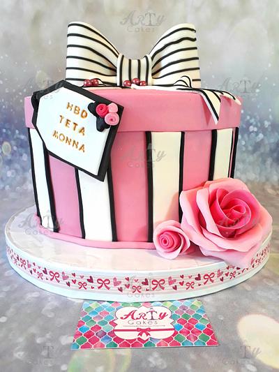 Ribbon cake by Arty cakes  - Cake by Arty cakes