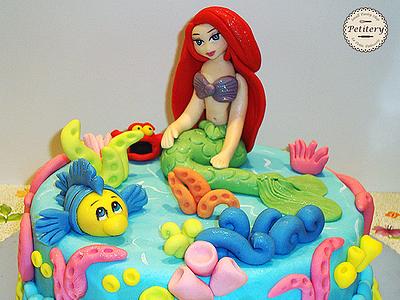 The Little Mermaid cake - Cake by Petitery cakes