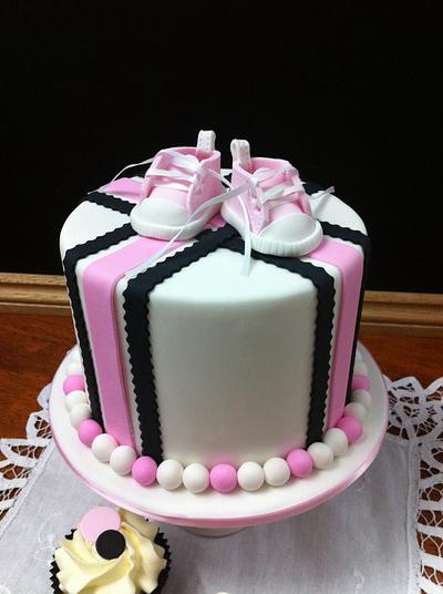 Baby shower cake - Cake by CakesAnnietime