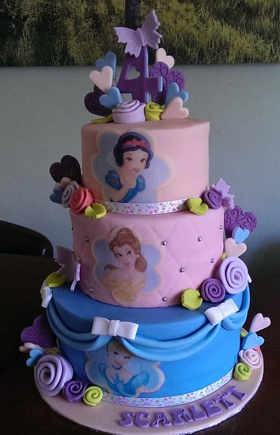 Princess Cake - Cake by Tracycakescreations