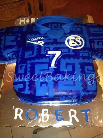 Soccer Jersey  - Cake by Priscilla 