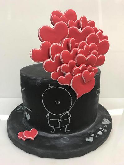love cake - Cake by Jolanta Nowocin