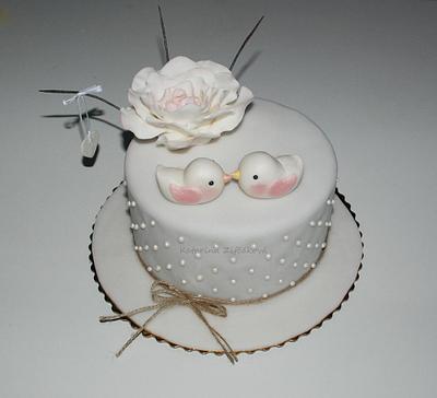 wedding cake - Cake by katarina139