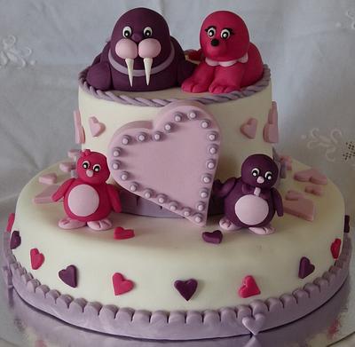 The polar family - Cake by Il Mondo di TeMa