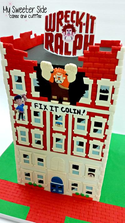 Wreck It Ralph - Cake by Pam from My Sweeter Side