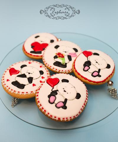 Lovely pandas - Cake by Olya