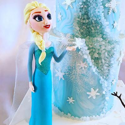 Frozen themed cake - Cake by Ritzy