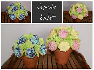 Cupcake bouquets - Cake by IsabelleDevlieghe