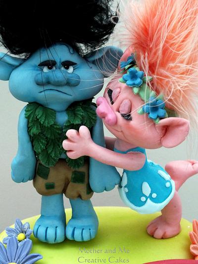 Trolls Cake - Cake by Mother and Me Creative Cakes