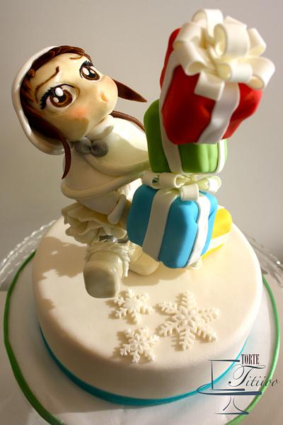 The little helper of Santa Claus  - Cake by Torte Titiioo