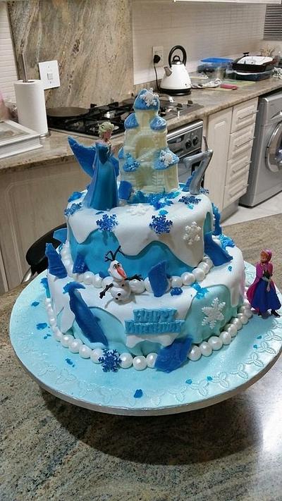 Frozen - Cake by Amy53