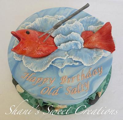 Spearfishing - Cake by Shani's Sweet Creations