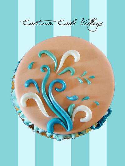 Aquarius - Cake by Eliana Cardone - Cartoon Cake Village