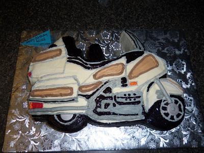 Honda motorcycle cake - Cake by Monica@eat*crave*love~baking co.