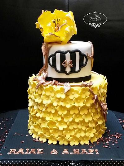 Elegant cake  - Cake by Fées Maison (AHMADI)