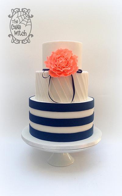 Stripes - Cake by Nessie - The Cake Witch