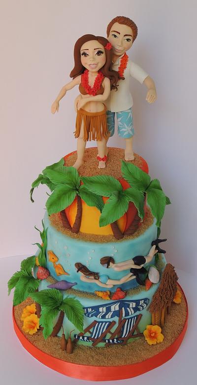 Summer Holiday cake - Cake by Vincenza Rito - l'Arte nelle torte