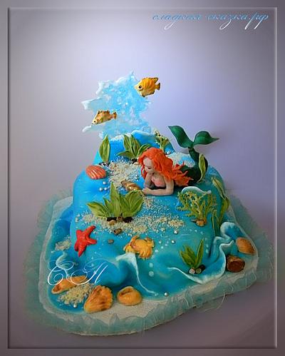 Cake "The Little Mermaid" - Cake by Svetlana