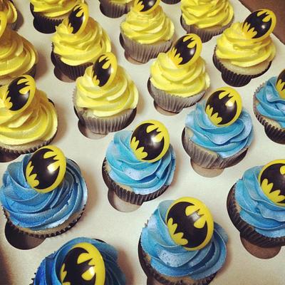 Batman Cupcakes - Cake by Cakes By Rian