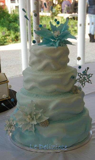 Winter wedding cake - Cake by LeDeliziose