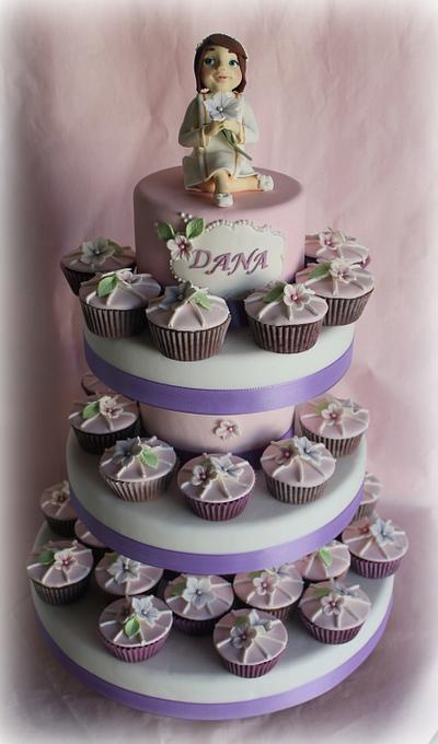 Cup Cake First Communion - Cake by Sabrina Di Clemente