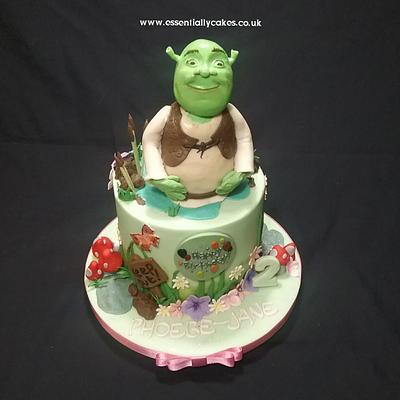 Shrek - Cake by Essentially Cakes