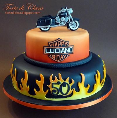 Harley Davidson cake - Cake by Clara